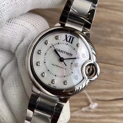 CARTIER LADIES AUTOMATIC - 까르띠에 레이디스 오토매틱,실버