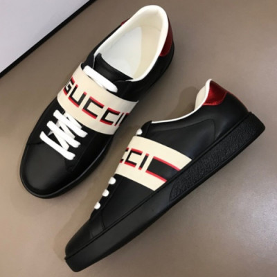 GUCCI 2018 MENS LEATHER SKEAKERS - 구찌 남성 레더 스니커즈 GUC0271 , 사이즈 (240 - 275)