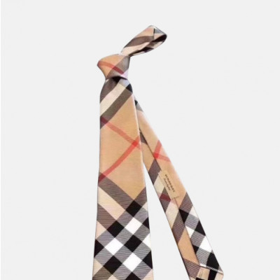 BURBERRY  MENS  NECKTIE BROWN  -  버버리 남성용 넥타이 브라운 BU0005