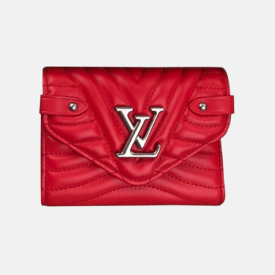 Louis Vuitton 2018 Ladies New Wave Compact Wallet M63790  - 뉴웨이브 레더 컴팩트 월릿 반지갑 LOU0555 12CM