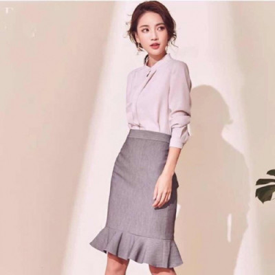 Chanel Womens Linen Sets - 샤넬 신상 여성 리넨 셔츠&스커트 세트 - cnl158x