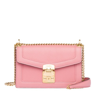 MiuMiu 2019 Chain Shoulder Cross Bag,22cm - 미우미우 2019 체인 숄더 크로스백,5BD083, MIUB0111  , 22cm,핑크