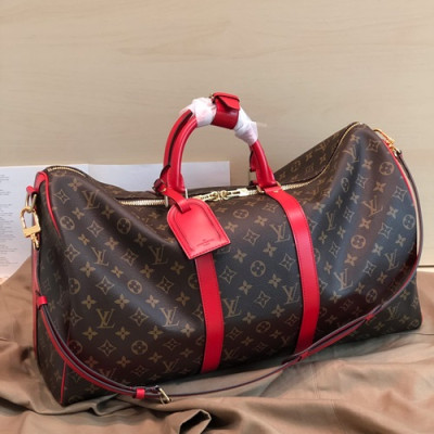 Louis Vuitton 2019 Monogram Keepall Bandouliere Bag,50cm - 루이비통 2019 모노그램 키폴 반둘리에 남여공용 여행가방,M41416,LOUB1376 ,50 cm,브라운