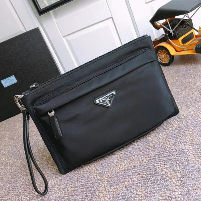 Prada Nylon Mens Clutch Bag ,28CM - 프라다 나일론 남성용 클러치백 2NH007-3,28CM,