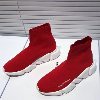 Balenciaga 2019 Ladies Speed Runner - 발렌시아가 2019 여성용 스피드러너 BALS0003,Size(225 - 245),레드