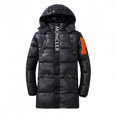 Moncler 2019 Mens Patch Logo Modern Long Down Padding - 몽클레어 2019 남성 패치 로고 모던 롱다운 유광패딩 Moc0812x.Size(m - 2xl).블랙