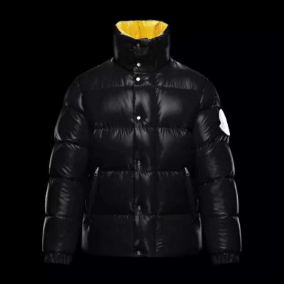 Moncler 2019 Mens Patch Logo Modern Duck Down Padding - 몽클레어 2019 남성 패치 로고 모던 덕다운 패딩 Moc0913x.Size(m - 3xl).블랙