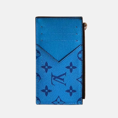 Louis Vuitton 2019 Coin Purse / Card Purse / Wallet, M30270 - 루이비통 2019 남여공용 코인 퍼스 / 카드 퍼스 / 중지갑,LOUW0339,Size(14.5cm),블루