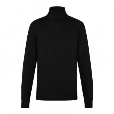 Louis vuitton Mens Basic Turtle-neck Cashmere Sweater - 루이비통 남성 베이직 터틀넥 캐시미어 스웨터 Lou01479x.Size (m - 3xl).블랙
