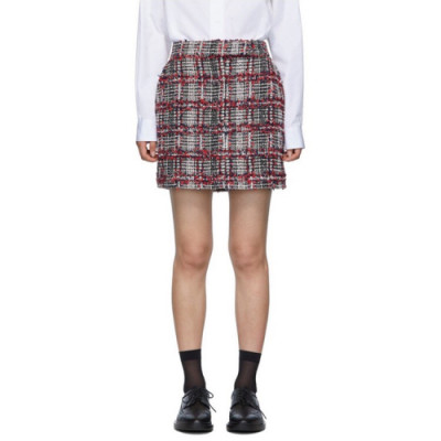 Thom Browne 2019 Womens Luxury Tweed Short Skirts - 톰브라운 2019 여성 럭셔리 트위드 스커트 Thom0462x.Size(s - l).레드