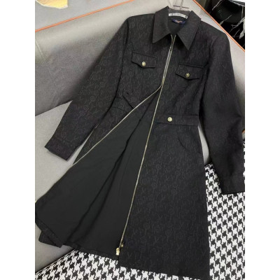 Louis vuitton 2023 Ladies Trendy One-pieces - 루이비통 2023 여성 트렌디 원피스 Lou01537x.Size(s - l).블랙