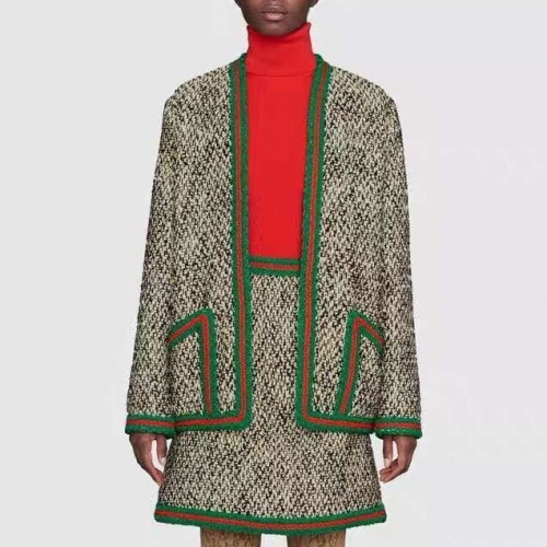Gucci 2020 Womens Luxury Tweed Jackets&Skirts - 구찌 2020 여성 럭셔리 트위드 자켓&스커트 Guc02009x.Size(s - l).그레이