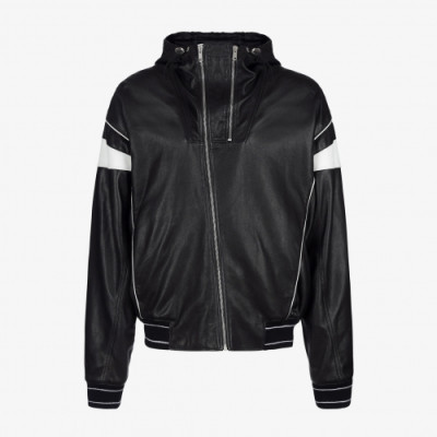 Givenchy 2020 Mens Logo Casual Leather Jackets - 지방시 2020 남성 로고 캐쥬얼 레더 자켓 Giv0287x.Size(m - 2xl).블랙
