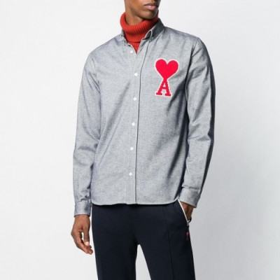 Ami Mens Cotton Shirts - 아미 남성 캐쥬얼 셔츠 - ami22x