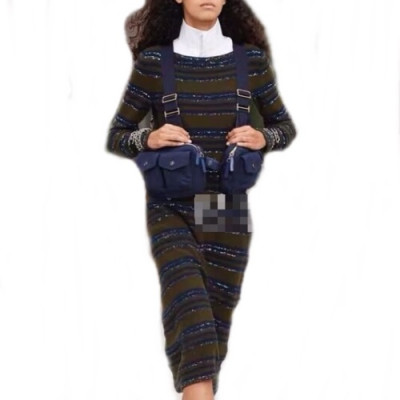 Chanel Ladies Trendy Cashmere One-pieces - 샤넬 여성 트렌디 캐시미어 원피스 - cnl535x