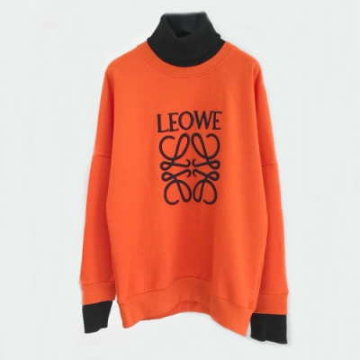 Loewe 2020 Mm/Wm Logo Turtle-neck Sweaters - 로에베 2020 남자 로고 터틀넥 스웨터 Loe0172x.Size(s - xl).오렌지