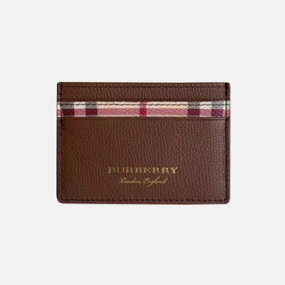 Burberry 2020 Leather Card Purse  - 버버리 2020 남여공용 레더 카드 퍼스 BURW0105.Size(10CM).브라운