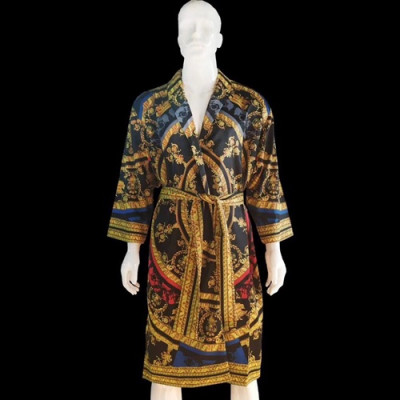 Versace 2020 Mm / Wm Georgette Pajamas - 베르사체 2020 남여공용 조젯 파자마 PAJA0013.Size(M,L),블랙