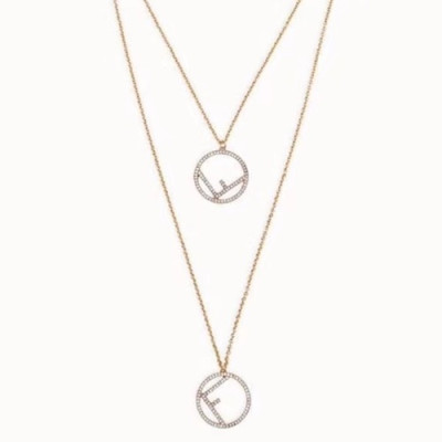Fendi 2020 Ladies Necklace - 펜디 2020 여성용 목걸이 ACC0267.(옐로우골드)