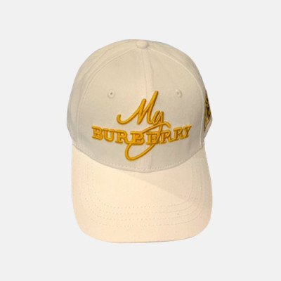 Burberry 2020 Mm / Wm Cap - 버버리 2020 남여공용 모자 BURM0035, 화이트