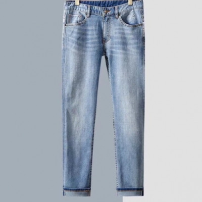 Valentino 2020 Mens Logo Denim Jeans - 발렌티노 2020 남성 로고 데님 청바지 Val0402x.Size(29 - 38).블루