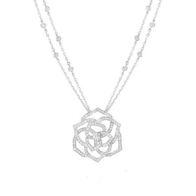 Piaget 2020 Ladies Necklace - 피아제 2020 여성용 목걸이 ACC0340.(실버)
