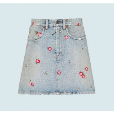 Miumiu Ladies Short Skirts - 미우미우 여성 캐쥬얼 스커트 - miu196x