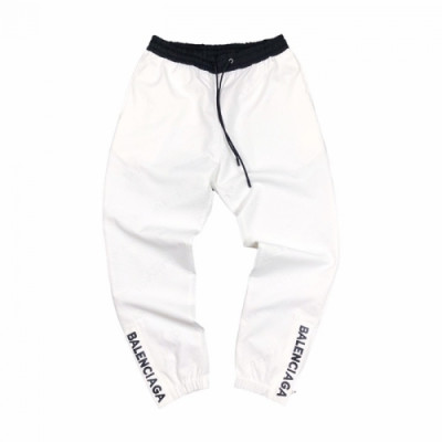 Balenciaga 2020 Mens Logo Casual Training Pants - 발렌시아가 2020 남성 로고 캐쥬얼 트레이닝 팬츠 Bal0643x.Size(m - 2xl).화이트