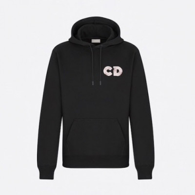 Dior 2020 Mens Logo Casual Cotton Hoodie - 디올 2020 남성 로고 캐쥬얼 코튼 후디 Dio0739x.Size(xs - xl).블랙