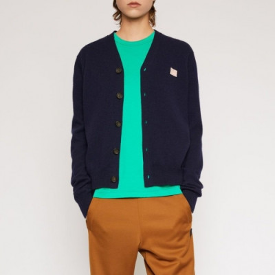 Acne Studios Mens Wool Cardigan - 아크네 스튜디오 남성 울 가디건 - acn101x