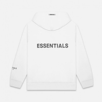 [피어오브갓]Fear of god 2020 Mm/Wm Logo Oversize Cotton Hoodie - 피어오브갓 2020 남자 로고 오버사이즈 코튼 기모 후드티 Fea0209x.Size(s - xl).화이트