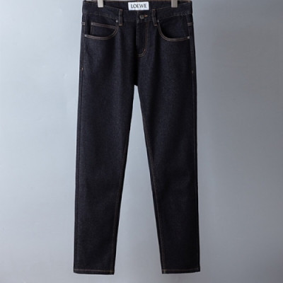 Loewe Mens Classic Denim Jeans - 로에베 남성 클래식 데님 청바지 - loe299x