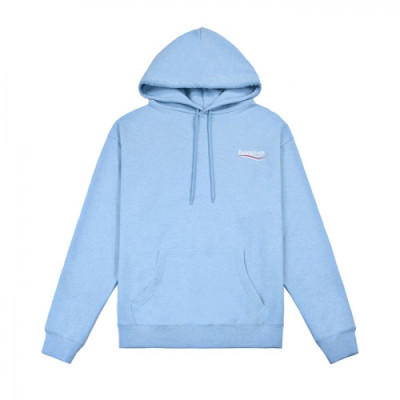 [발렌시아가]Balenciaga 2020 Mm/Wm Logo Cotton Oversize Hoodie - 발렌시아가 2020 남/녀 로고 코튼 오버사이즈 후디 Bal0778x.Size(xs - l).블루
