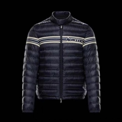 [몽클레어]Moncler 2020 Mens Patch Logo Modern Duck Down Padding - 몽클레어 2020 남성 패치 로고 모던 덕다운 패딩 Moc01861x.Size(m - 3xl).네이비