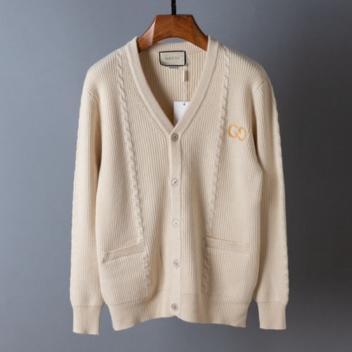 Gucci Mens Trendy V-neck Cardigan - 구찌 2020 남성 트렌디 브이넥 가디건 Guc03114x.Size(m - 2xl).베이지