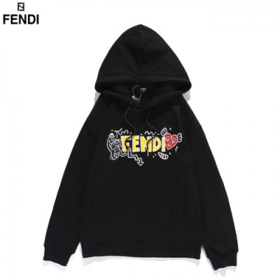 Fendi 2020 Mens Logo Casual Cotton Hoodie - 펜디 2020 남성 로고 캐쥬얼 코튼 후디 Fen0840x