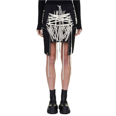 Rick Owens 2020 Mens Logo Casual Skirts - 릭오웬스 2020 남성 로고 캐쥬얼 스커트 Ric0055x.Size(s - l).블랙