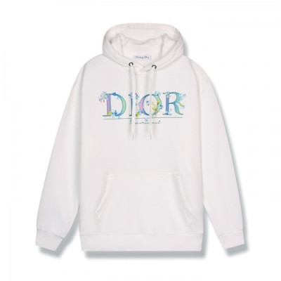 Dior 2020 Mm/Wm  Logo Casual Cotton Hoodie - 디올 2020 남/녀 로고 캐쥬얼 코튼 후디 Dio0934x.Size(s - xl).화이트