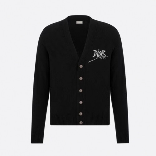 Dior 2020 Mens Retro Logo Wool Cardigan - 디올 2020 남성 레트로 로고 울 가디건 Dio0978x.Size(xs - l).블랙