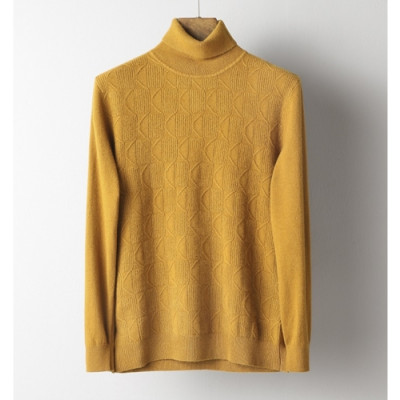 Dior 2020 Mens Retro Logo Crew-neck Sweaters - 디올 2020 남성 레트로 로고 크루넥 스웨터 Dio0996x.Size(m - 3xl).옐로우