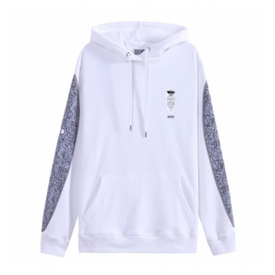 Dior 2020 Mm/Wm  Logo Casual Cotton Hoodie - 디올 2020 남/녀 로고 캐쥬얼 코튼 후디 Dio01009x.Size(xs - l).화이트