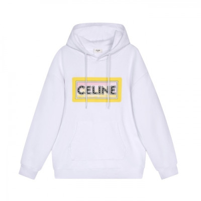 Celine Mm/Wm Logo Cotton Hoodie - 셀린느 2020 남/녀 로고 코튼 후디 Cel0084x.Size(xs - l).화이트