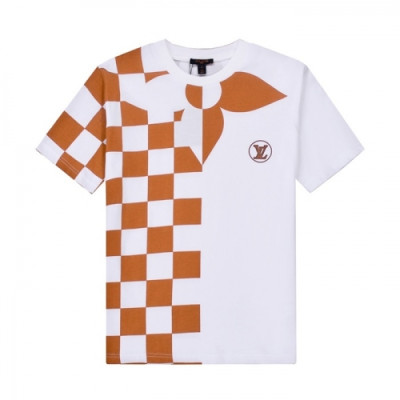Louis vuitton 2021 Mm/Wm Logo Short Sleeved Tshirts - 루이비통 2021 남/녀 로고 반팔티 Lou02595x.Size(xs - l).화이트