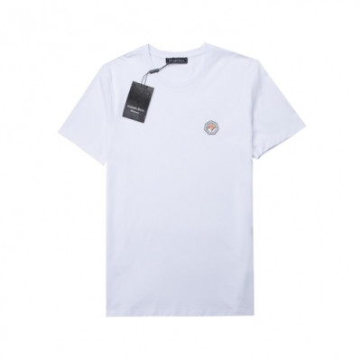 Stefano Ricci 2020 Mens Classic Silket Short Sleeved Tshirts - 스테파노리치 2020 남성 클래식 실켓 반팔티 Ste0084x.Size(xs - xl).화이트