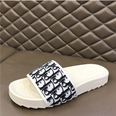 Dior 2021 Men's Leather Slipper - 디올 2021 남성용 레더 슬리퍼,Size(240-270),DIOS0347,화이트