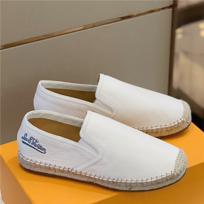 Louis Vuitton 2021 Men's Leather Loafer,LOUS2006 - 루이비통 2021 남성용 레더 로퍼,Size(240-270),화이트