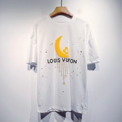 Louis vuitton  Mm/Wm Logo Short Sleeved Tshirts White - 루이비통 2021 남/녀 로고 반팔티 Lou03434x Size(s - 2xl) 화이트