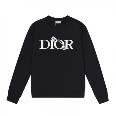 Dior  Mm/Wm Logo Casual Cotton Tshirts Black - 디올 2021 남/녀 로고 캐쥬얼 코튼 긴팔티 Dio01421x Size(xs - l) 블랙