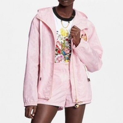 Louis vuitton Womens Wind-proof Jacket - 루이비통 여성 로고 방풍 자켓 - lou3584x