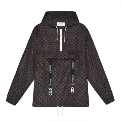 Celine Mm/Wm Logo Cotton Hoodie Black - 셀린느 2021 남/녀 로고 코튼 후디 Cel0161x Size(m - xl) 블랙